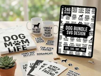 Dog SVG Mega Bundle for Cricut.