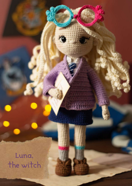 Luna the Witch Crochet Pattern