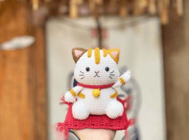Lucky Cat Crochet Pattern