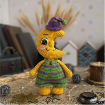 Mr. Moon Crochet Pattern